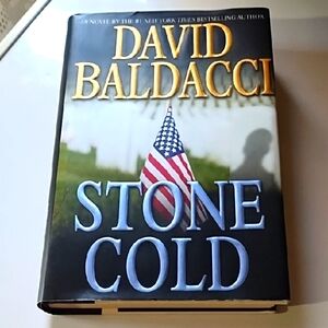 David Baldacci 'Stone Cold' Hardcover Book In Great Condition.